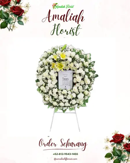 Krans Bunga Duka Setia Marga
